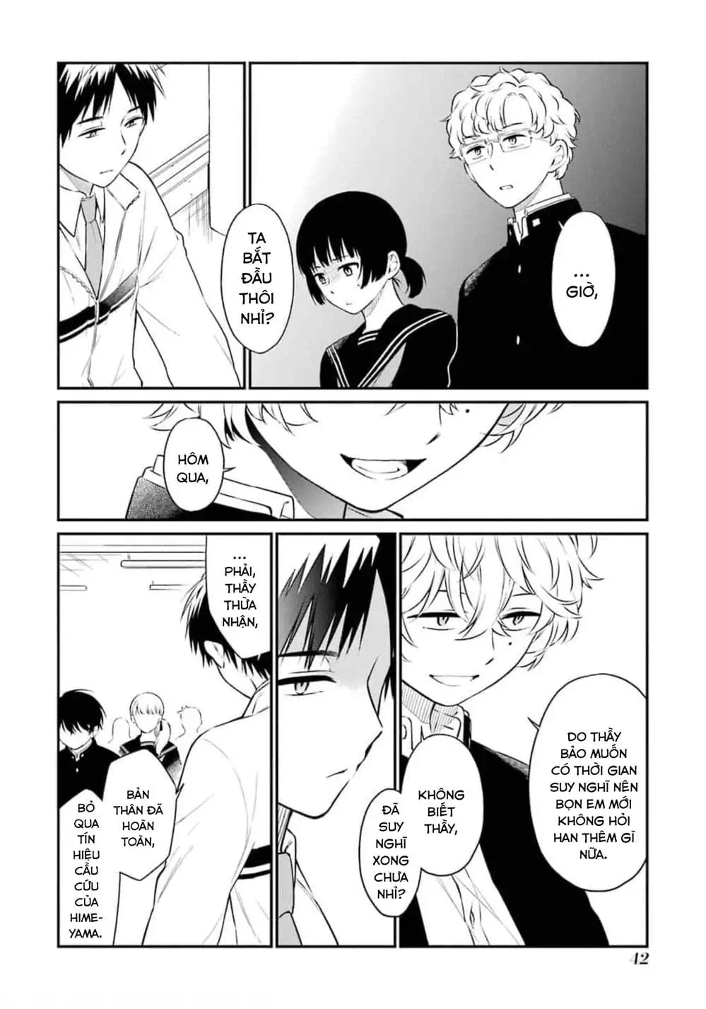 Truyện Tranh Di Thư Trên Bàn - A Message To The Desk trang 6