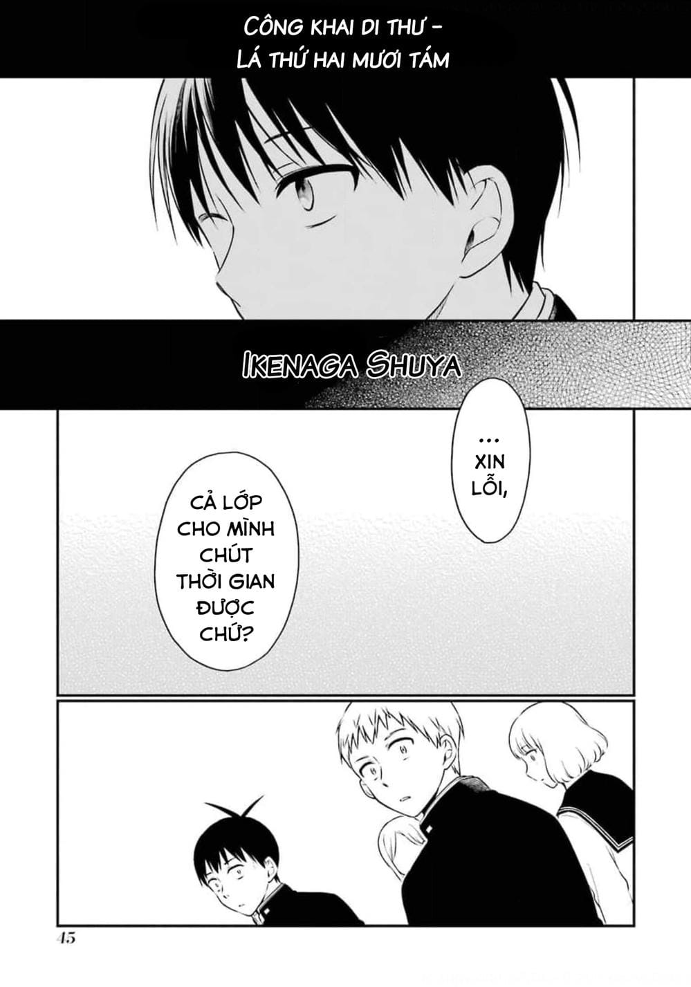 Truyện Tranh Di Thư Trên Bàn - A Message To The Desk trang 6