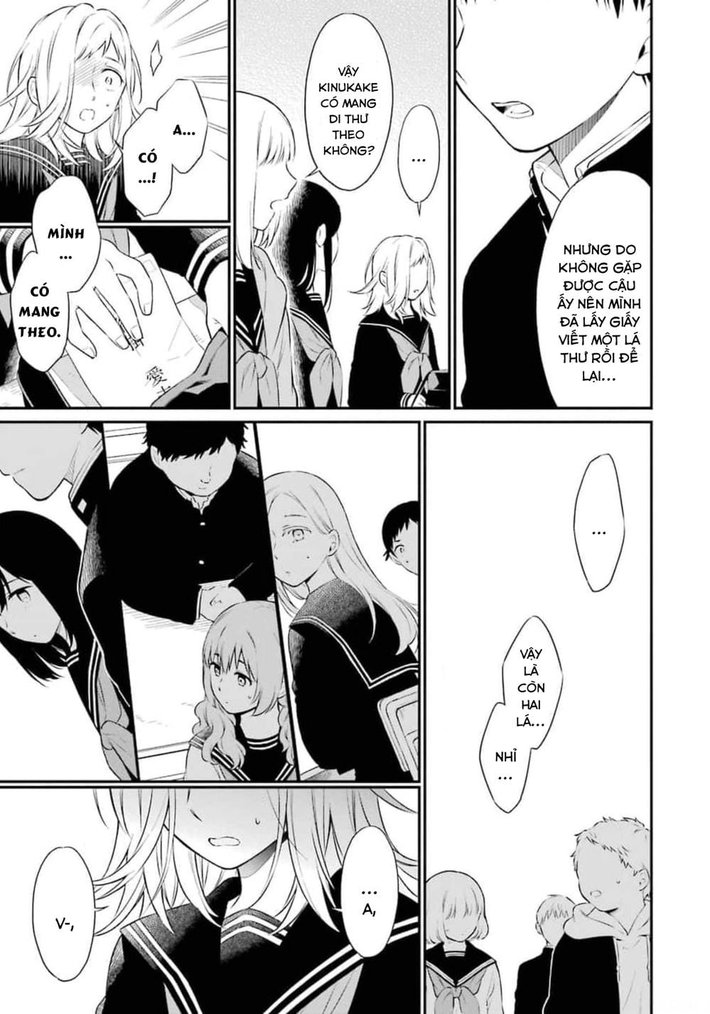Truyện Tranh Di Thư Trên Bàn - A Message To The Desk trang 6