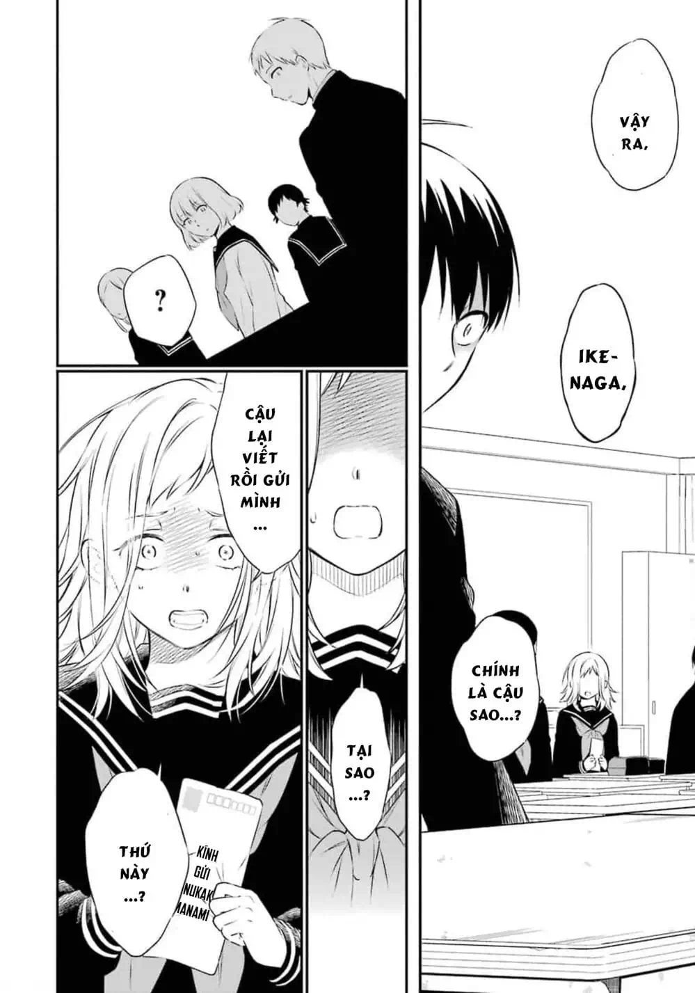 Truyện Tranh Di Thư Trên Bàn - A Message To The Desk trang 6