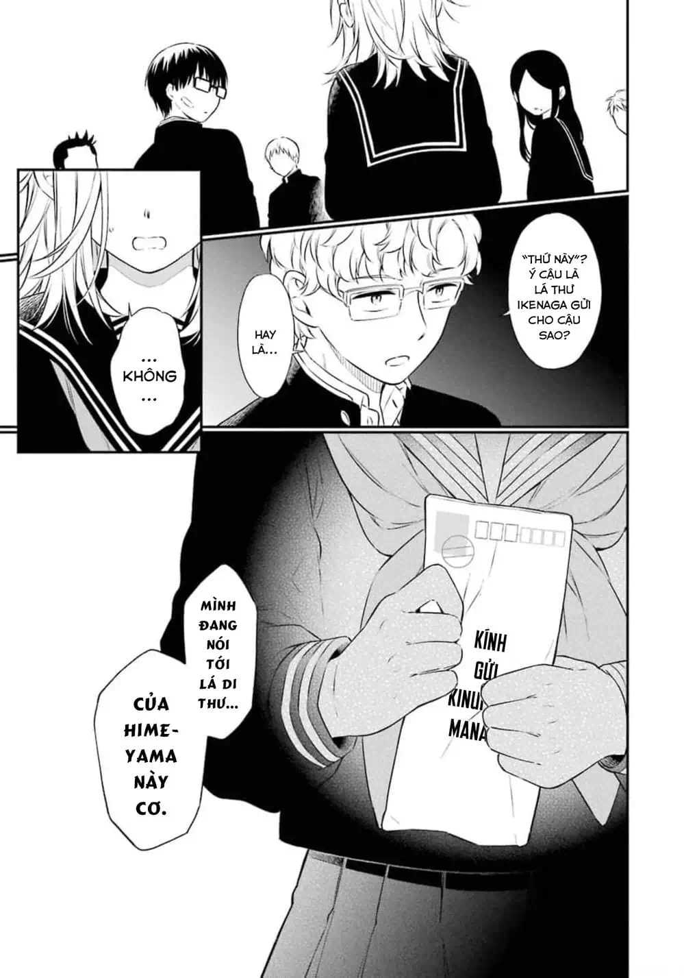 Truyện Tranh Di Thư Trên Bàn - A Message To The Desk trang 6