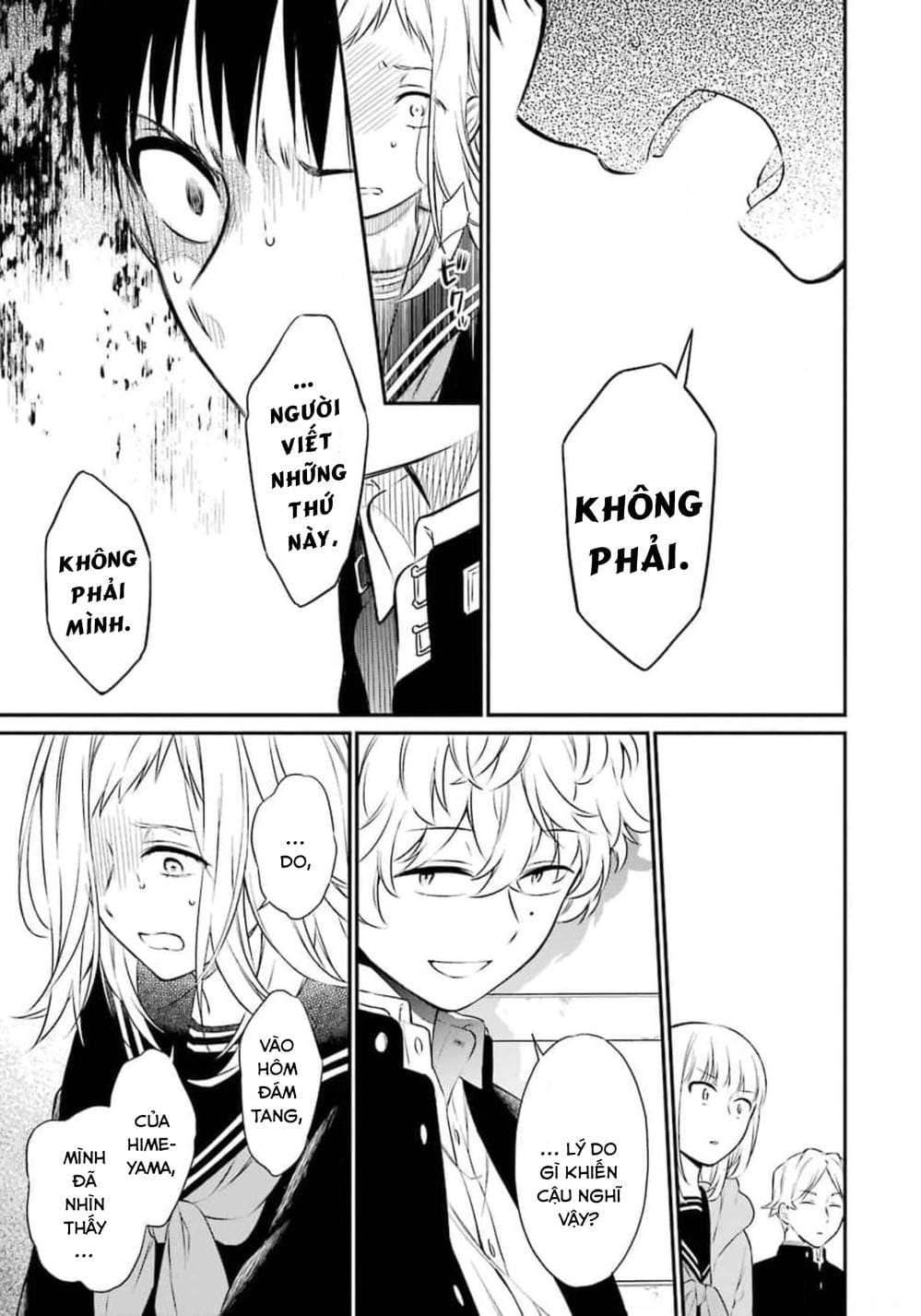 Truyện Tranh Di Thư Trên Bàn - A Message To The Desk trang 6