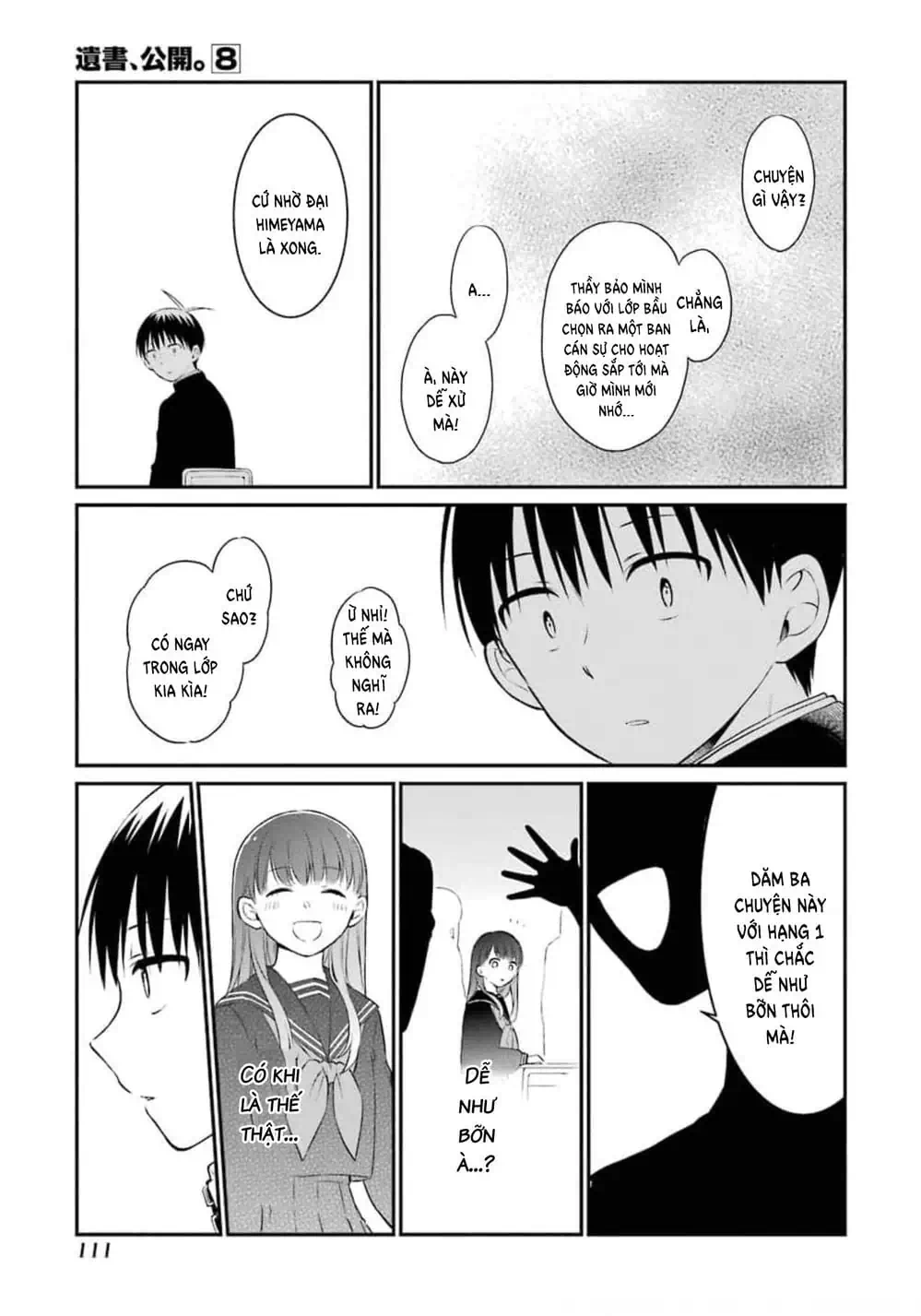 Truyện Tranh Di Thư Trên Bàn - A Message To The Desk trang 6