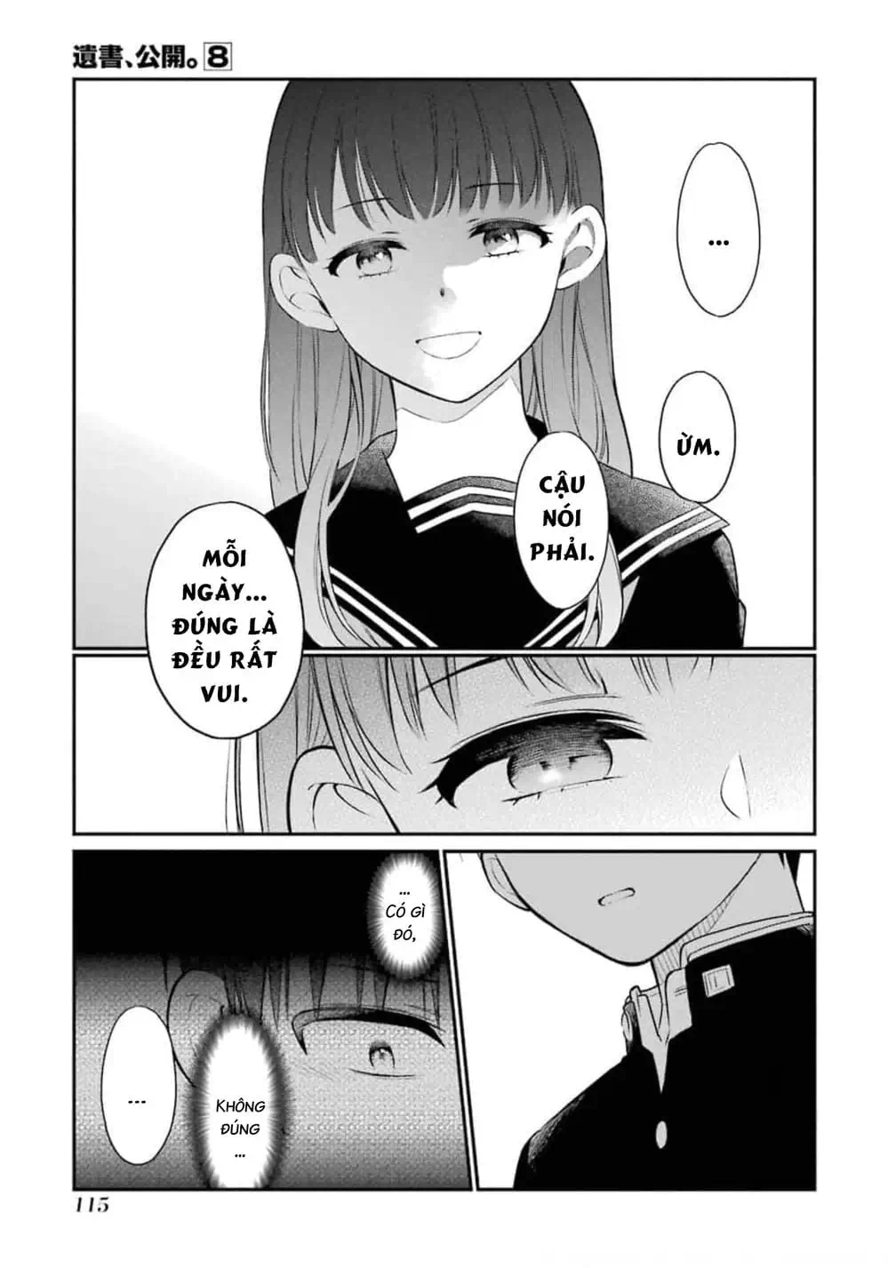 Truyện Tranh Di Thư Trên Bàn - A Message To The Desk trang 6