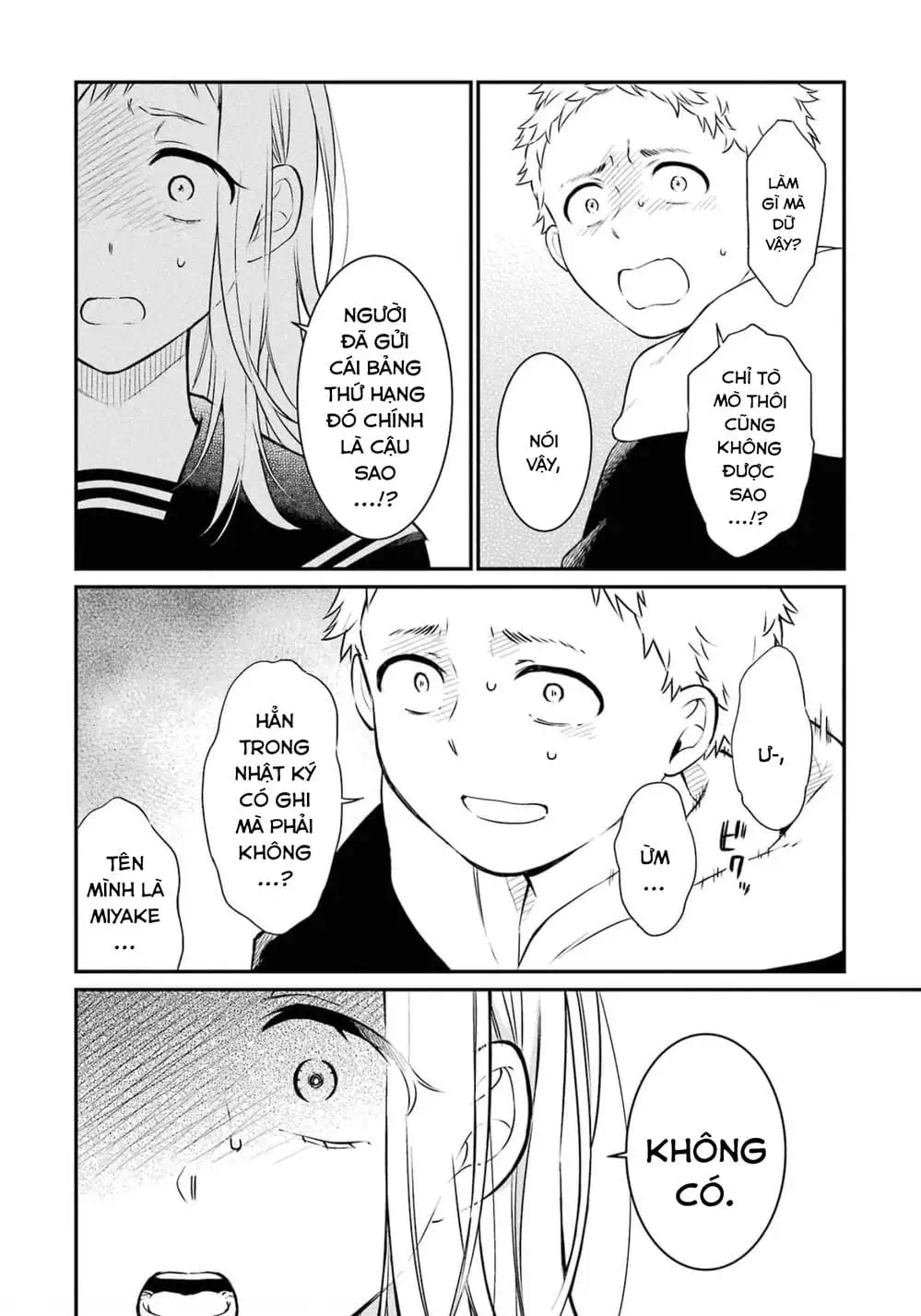 Truyện Tranh Di Thư Trên Bàn - A Message To The Desk trang 6