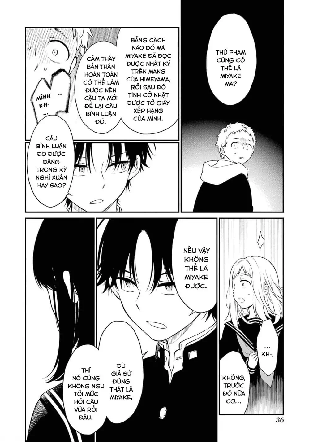 Truyện Tranh Di Thư Trên Bàn - A Message To The Desk trang 6