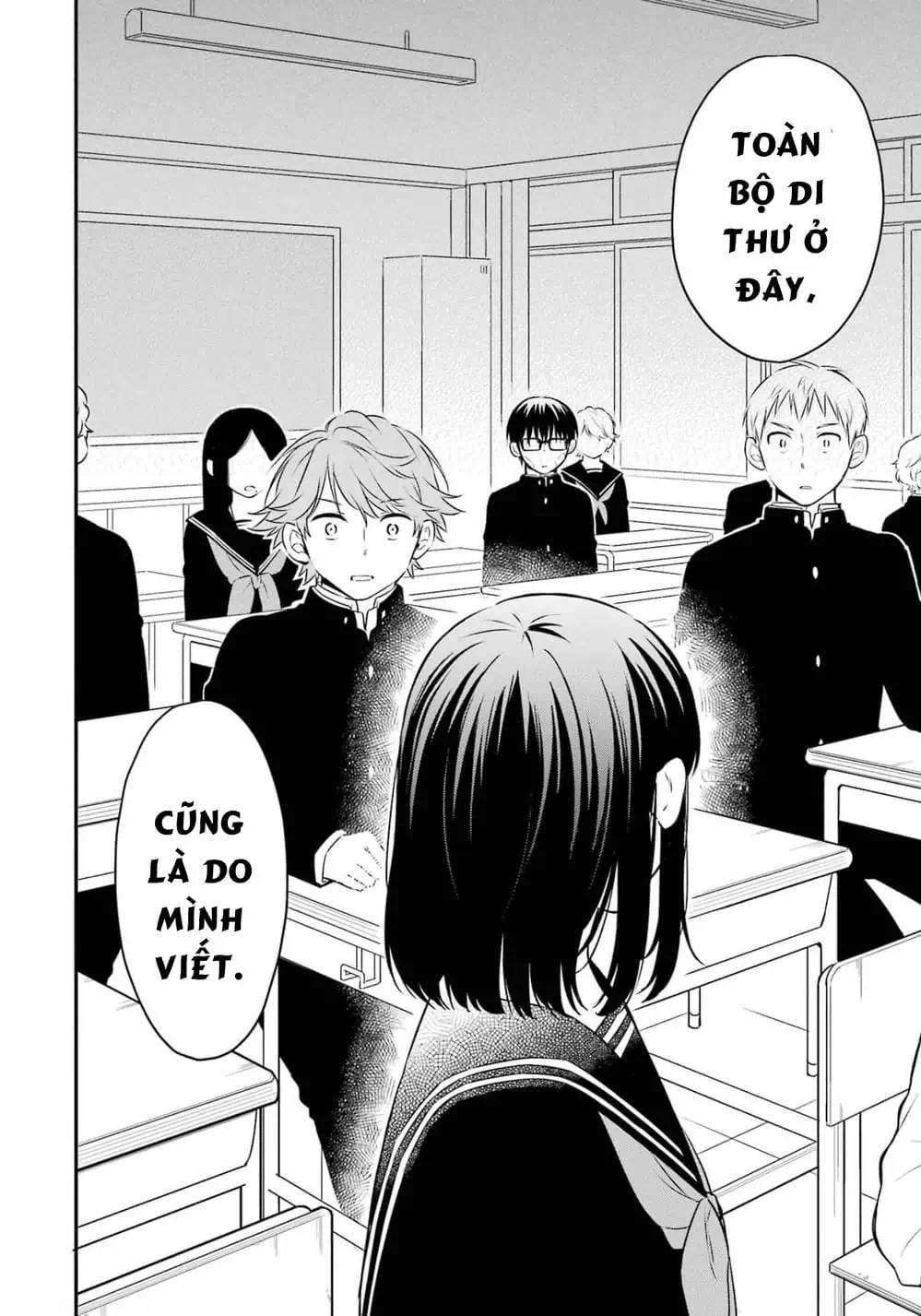 Truyện Tranh Di Thư Trên Bàn - A Message To The Desk trang 6