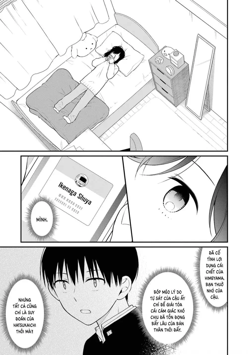 Truyện Tranh Di Thư Trên Bàn - A Message To The Desk trang 6