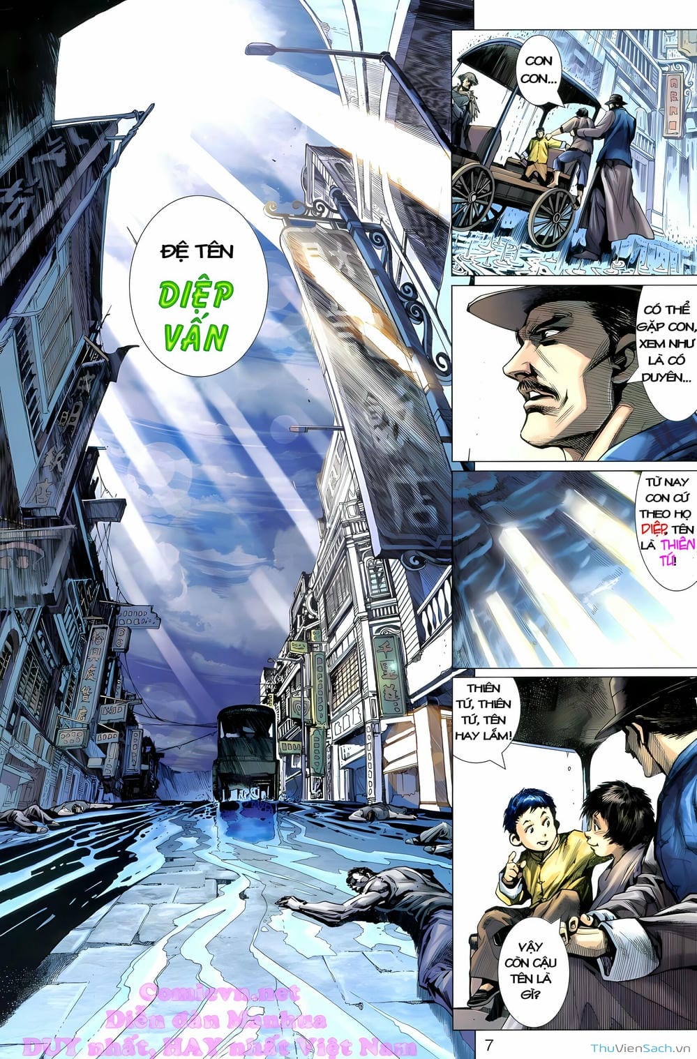 Truyện Tranh Diệp Vấn Tiền Truyện trang 5