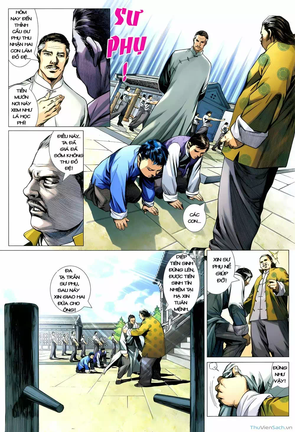 Truyện Tranh Diệp Vấn Tiền Truyện trang 5