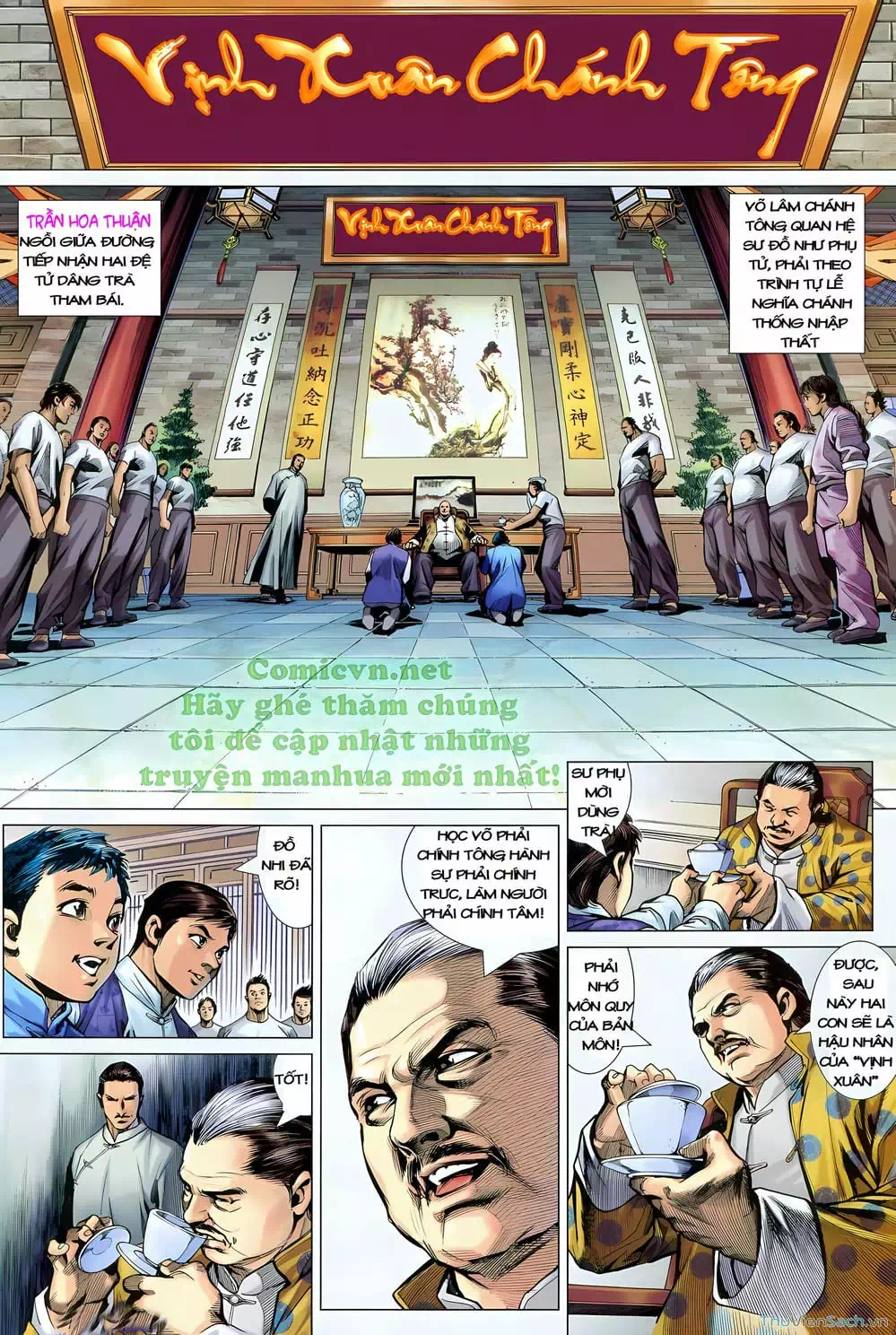 Truyện Tranh Diệp Vấn Tiền Truyện trang 5