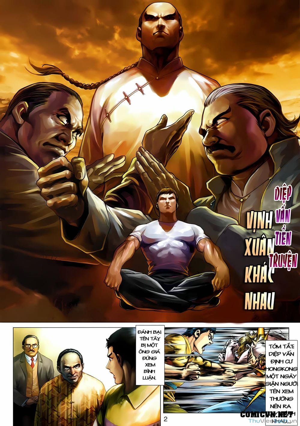 Truyện Tranh Diệp Vấn Tiền Truyện trang 5