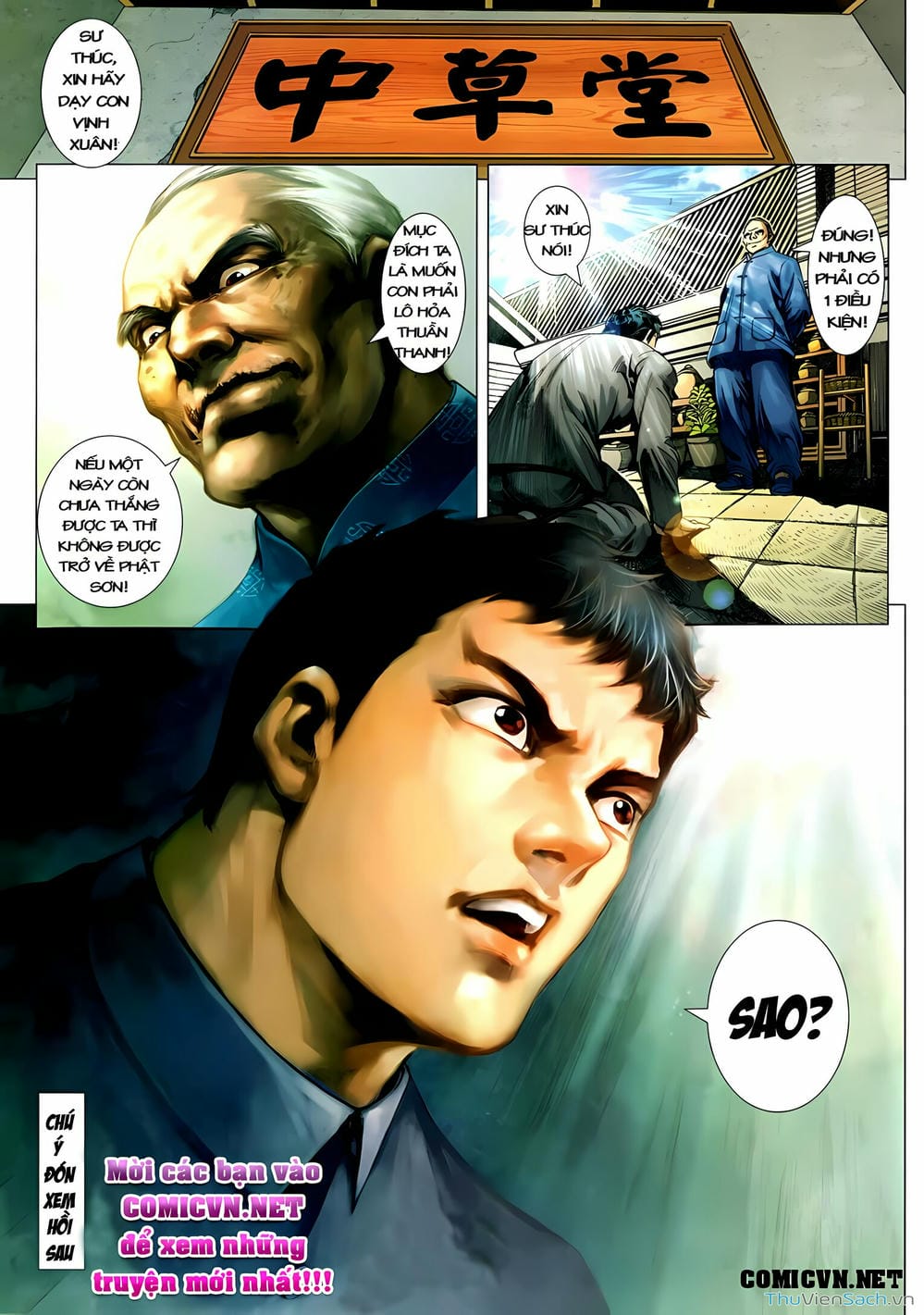 Truyện Tranh Diệp Vấn Tiền Truyện trang 5