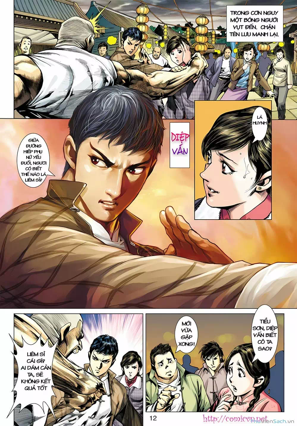 Truyện Tranh Diệp Vấn Tiền Truyện trang 5
