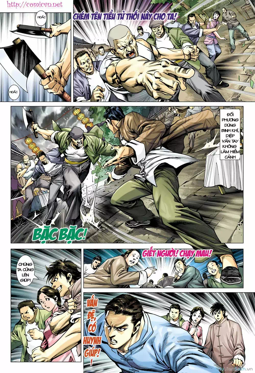 Truyện Tranh Diệp Vấn Tiền Truyện trang 5