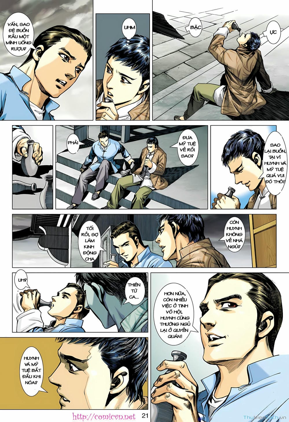 Truyện Tranh Diệp Vấn Tiền Truyện trang 5