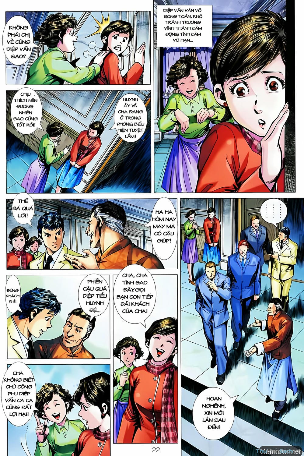 Truyện Tranh Diệp Vấn Tiền Truyện trang 5