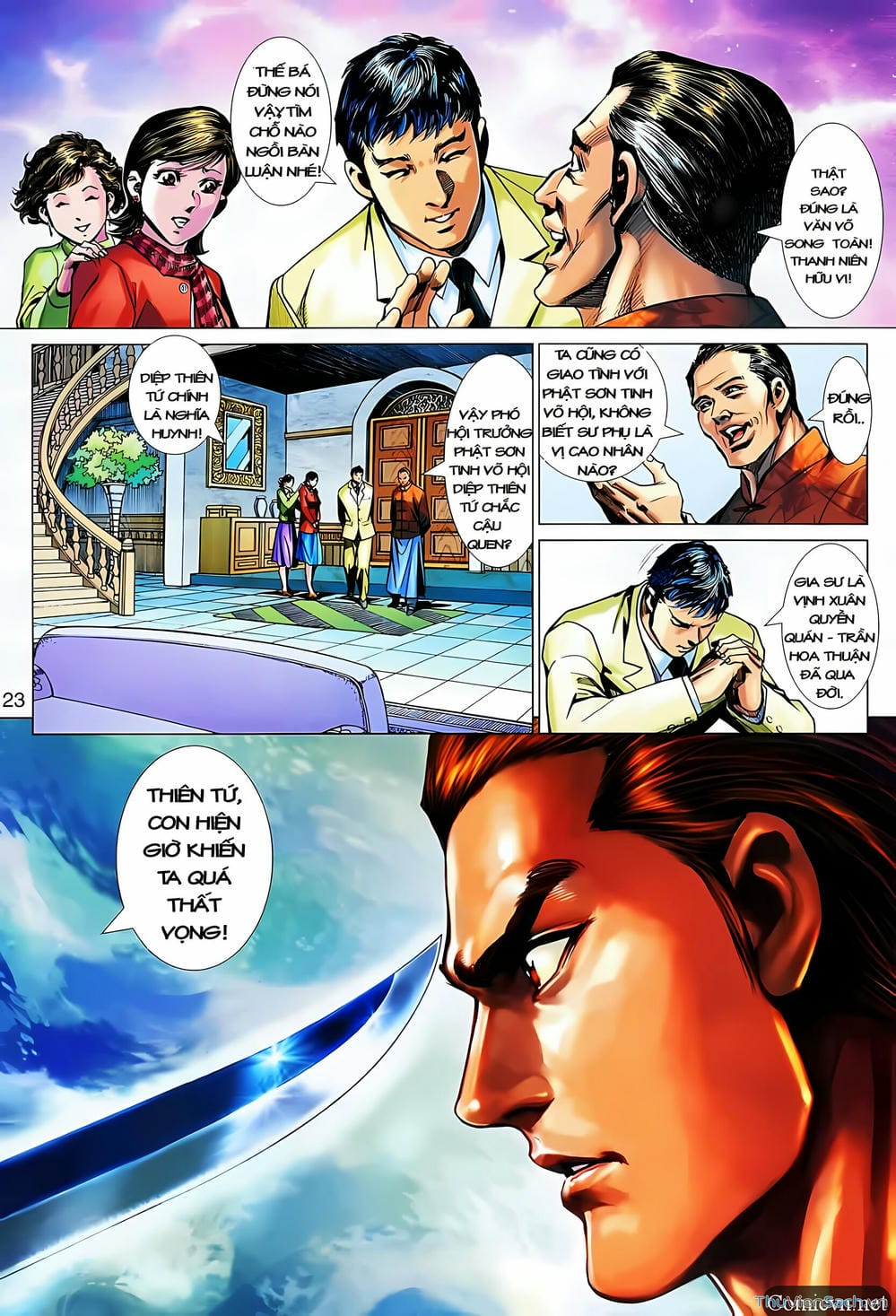 Truyện Tranh Diệp Vấn Tiền Truyện trang 5