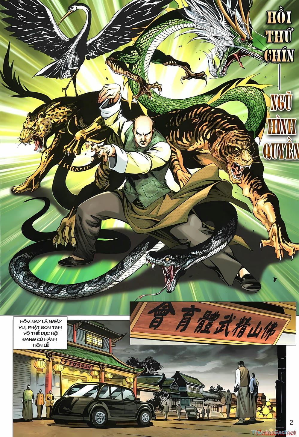 Truyện Tranh Diệp Vấn Tiền Truyện trang 5