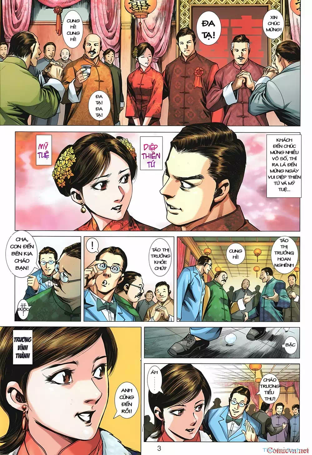 Truyện Tranh Diệp Vấn Tiền Truyện trang 5