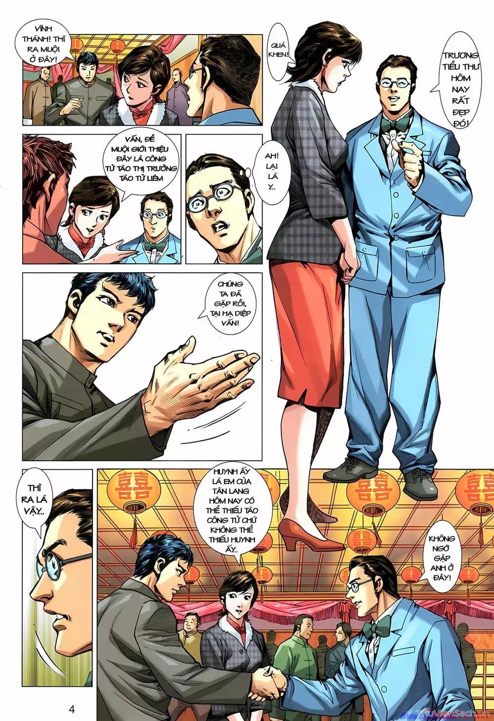 Truyện Tranh Diệp Vấn Tiền Truyện trang 5