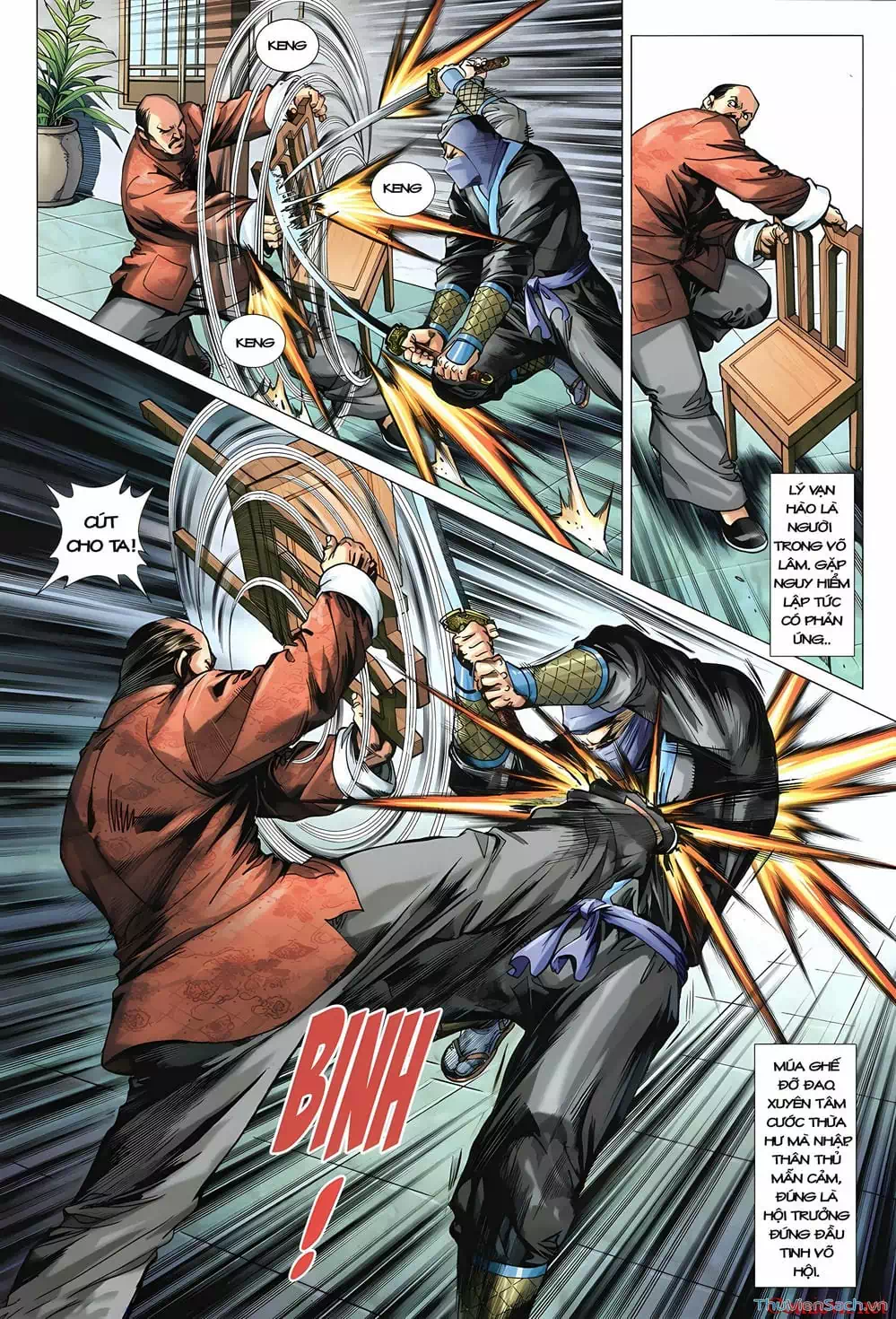 Truyện Tranh Diệp Vấn Tiền Truyện trang 5