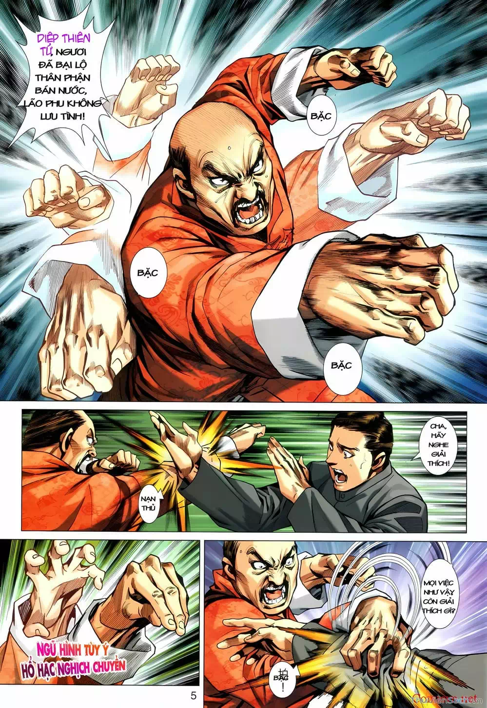 Truyện Tranh Diệp Vấn Tiền Truyện trang 5