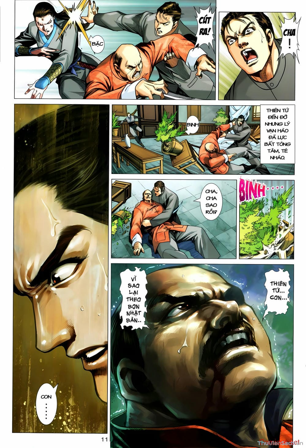 Truyện Tranh Diệp Vấn Tiền Truyện trang 5