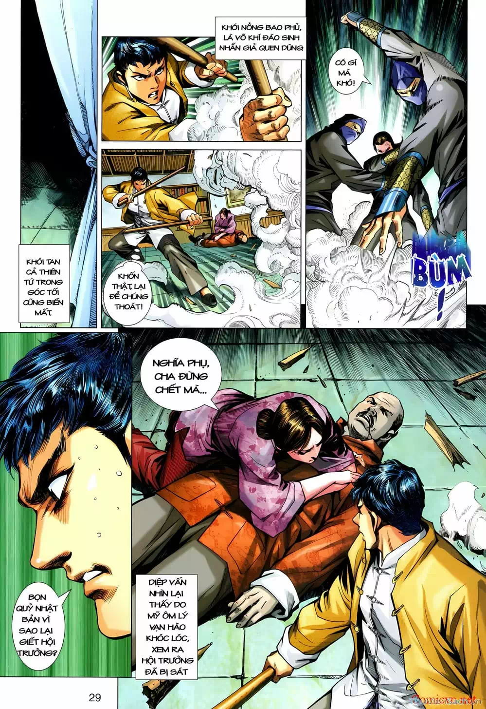 Truyện Tranh Diệp Vấn Tiền Truyện trang 5