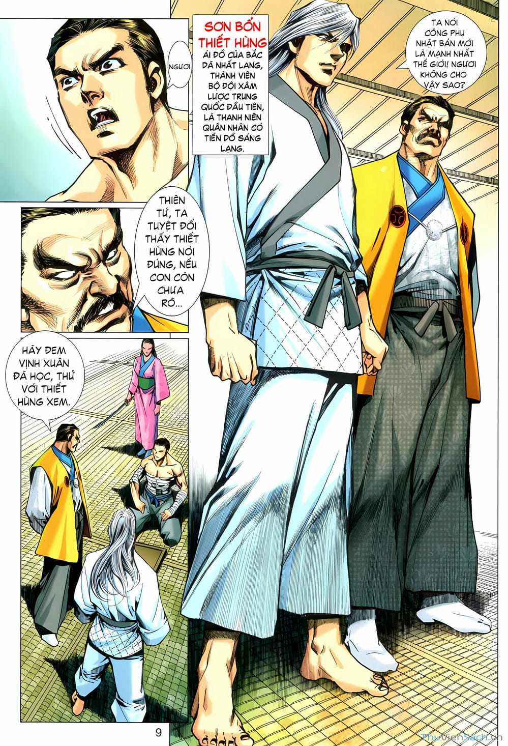 Truyện Tranh Diệp Vấn Tiền Truyện trang 5