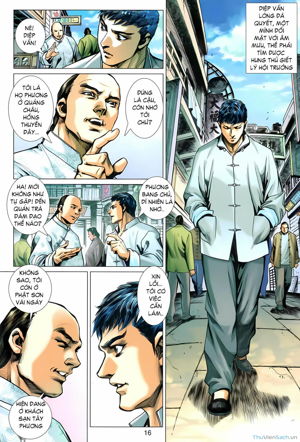 Truyện Tranh Diệp Vấn Tiền Truyện trang 5