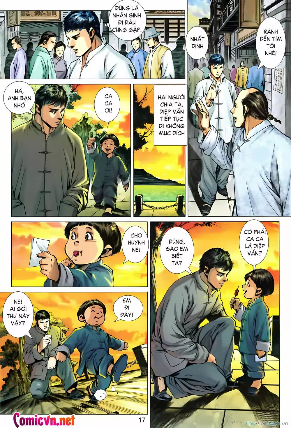 Truyện Tranh Diệp Vấn Tiền Truyện trang 5