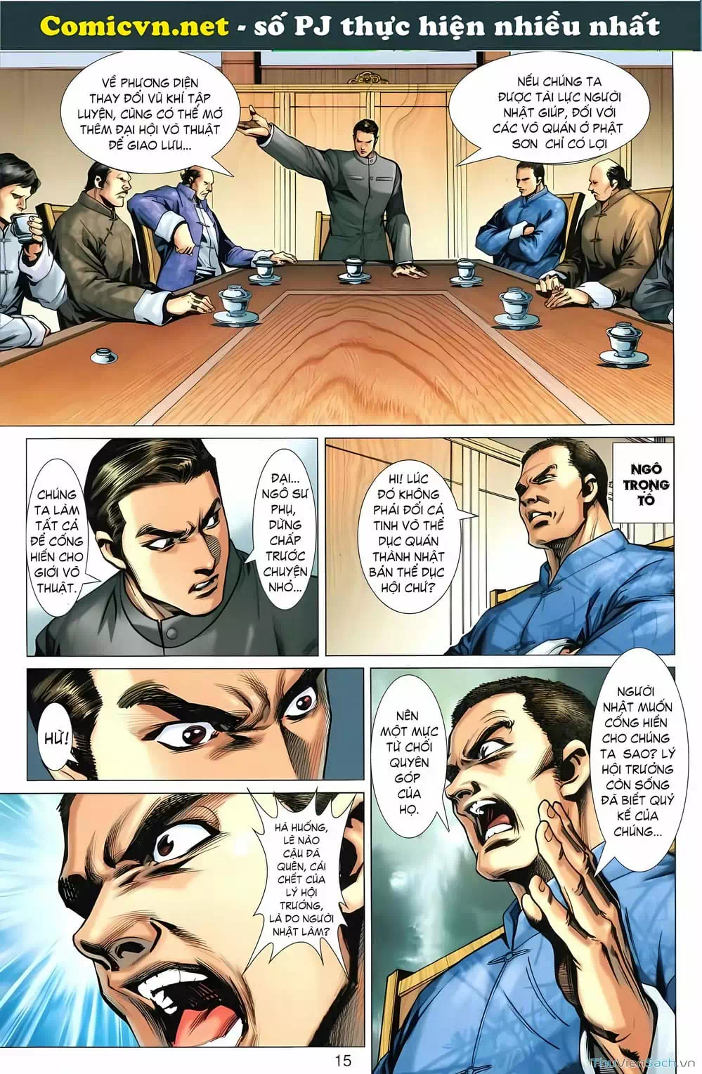 Truyện Tranh Diệp Vấn Tiền Truyện trang 5