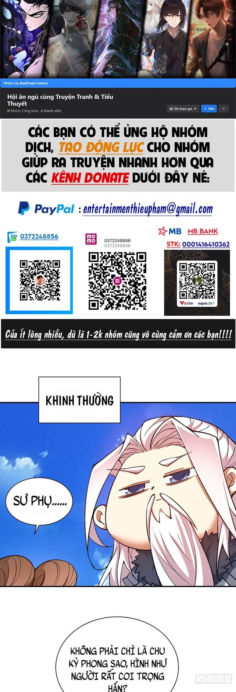 Truyện Tranh Đồ Đệ Của Ta Đều Là Đại Phản Phái trang 4