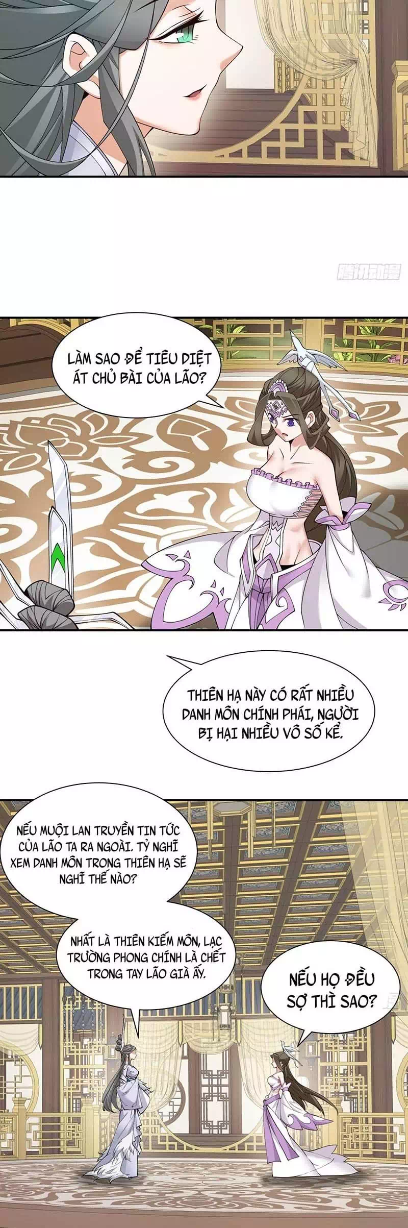 Truyện Tranh Đồ Đệ Của Ta Đều Là Đại Phản Phái trang 4