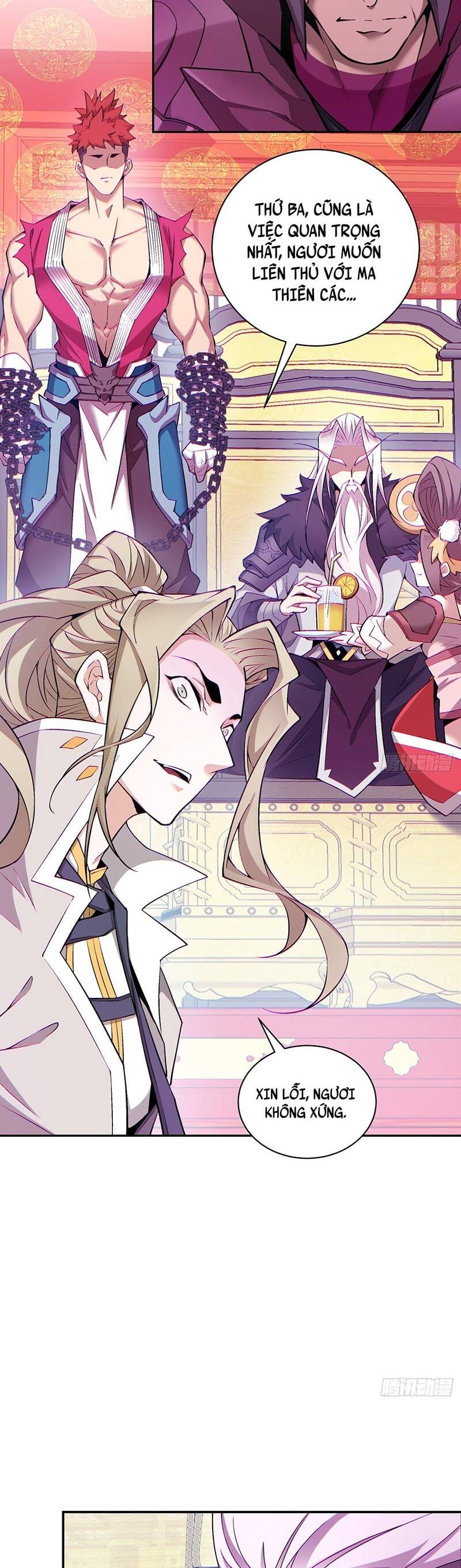 Truyện Tranh Đồ Đệ Của Ta Đều Là Đại Phản Phái trang 4