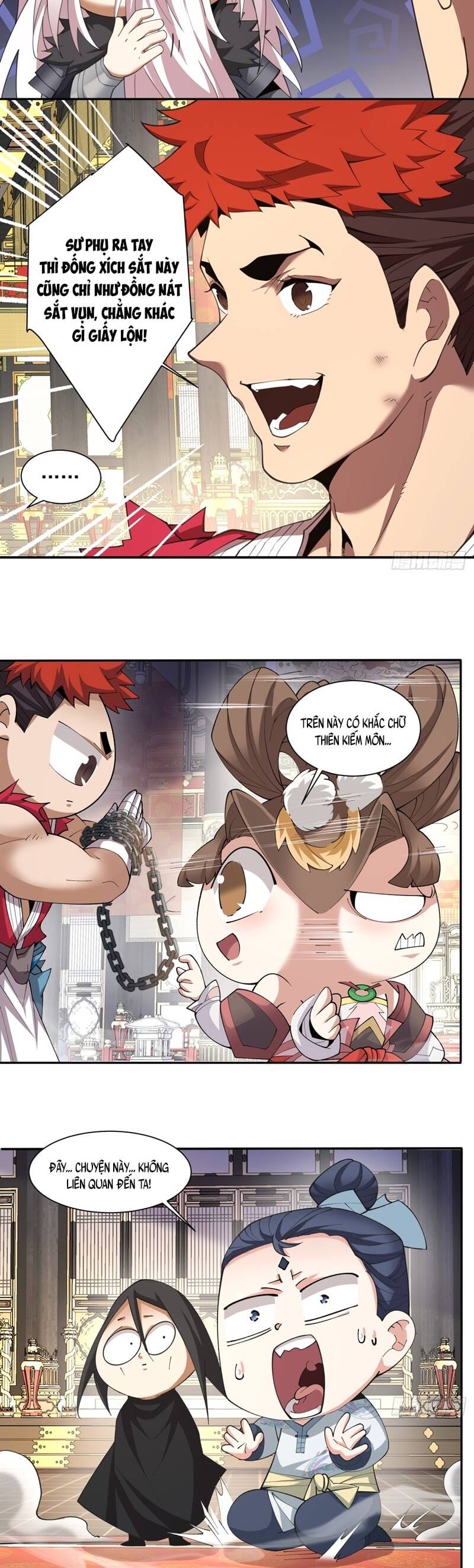 Truyện Tranh Đồ Đệ Của Ta Đều Là Đại Phản Phái trang 4