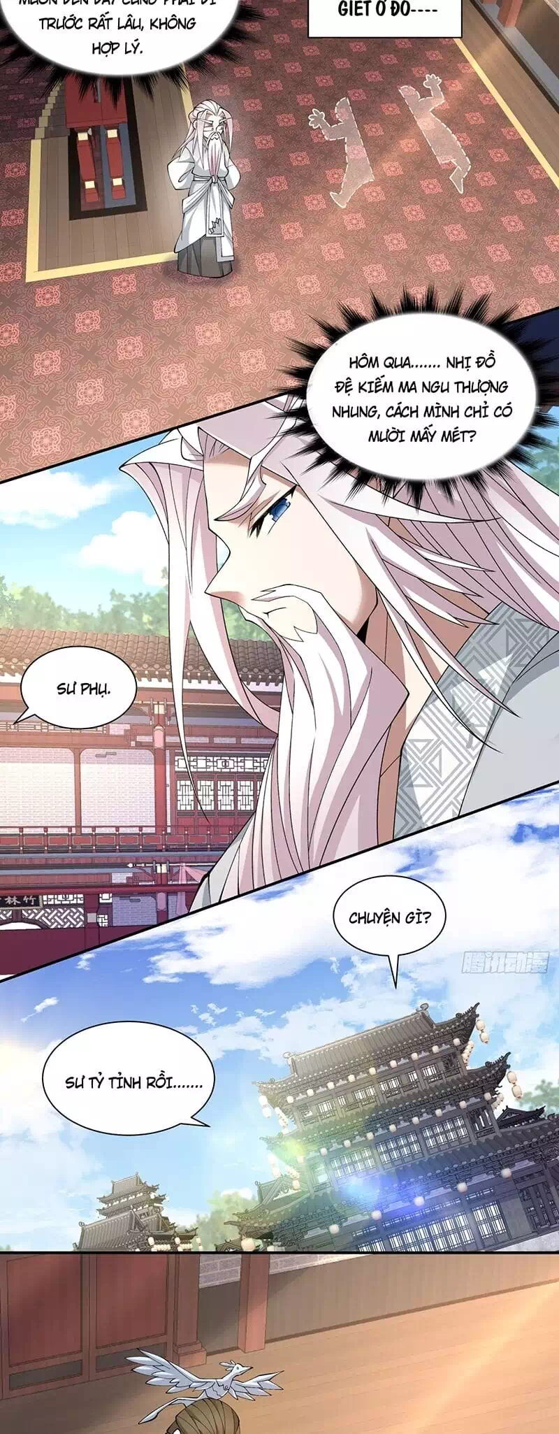 Truyện Tranh Đồ Đệ Của Ta Đều Là Đại Phản Phái trang 4