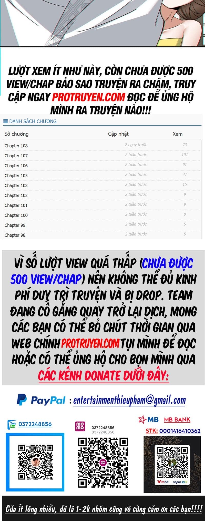 Truyện Tranh Đồ Đệ Của Ta Đều Là Đại Phản Phái trang 3171