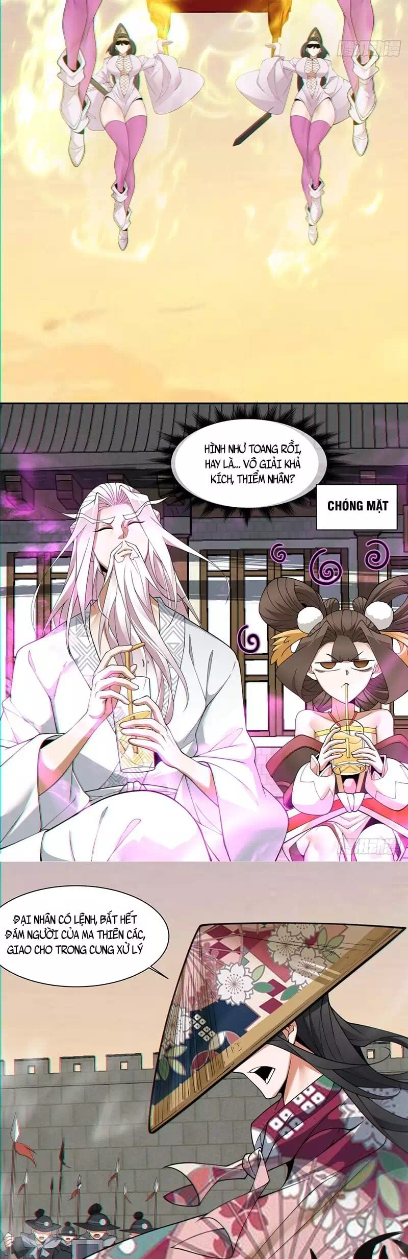 Truyện Tranh Đồ Đệ Của Ta Đều Là Đại Phản Phái trang 4