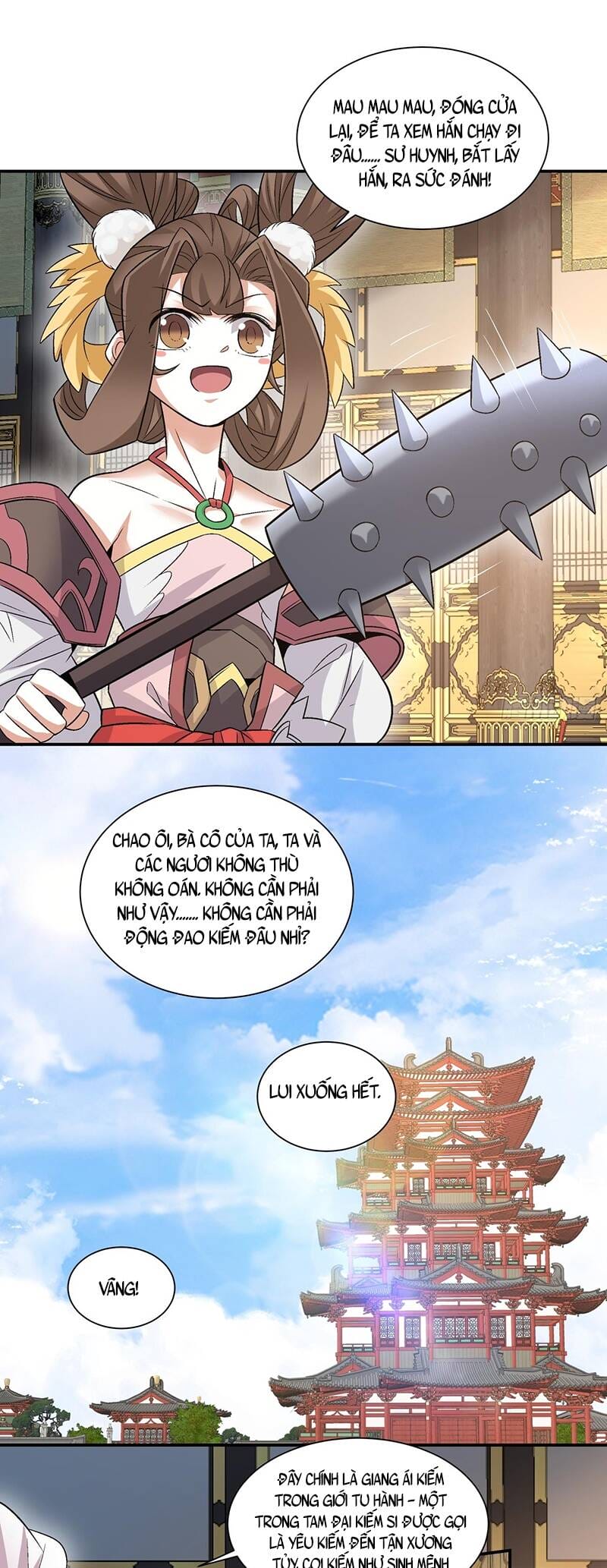 Truyện Tranh Đồ Đệ Của Ta Đều Là Đại Phản Phái trang 4