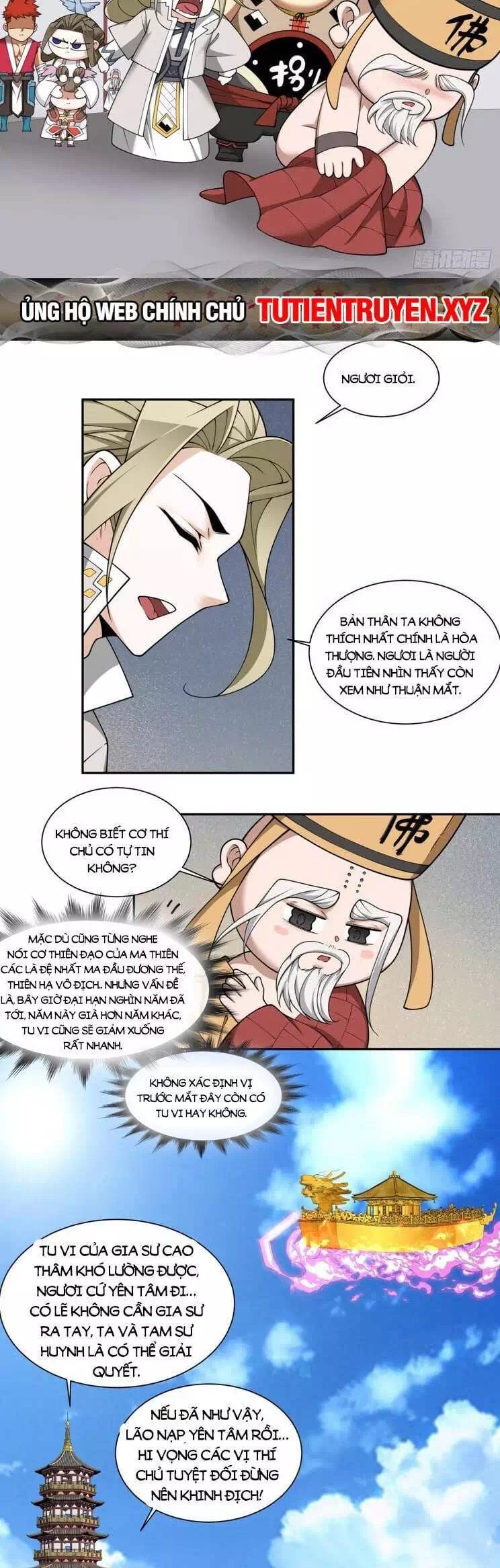 Truyện Tranh Đồ Đệ Của Ta Đều Là Đại Phản Phái trang 4