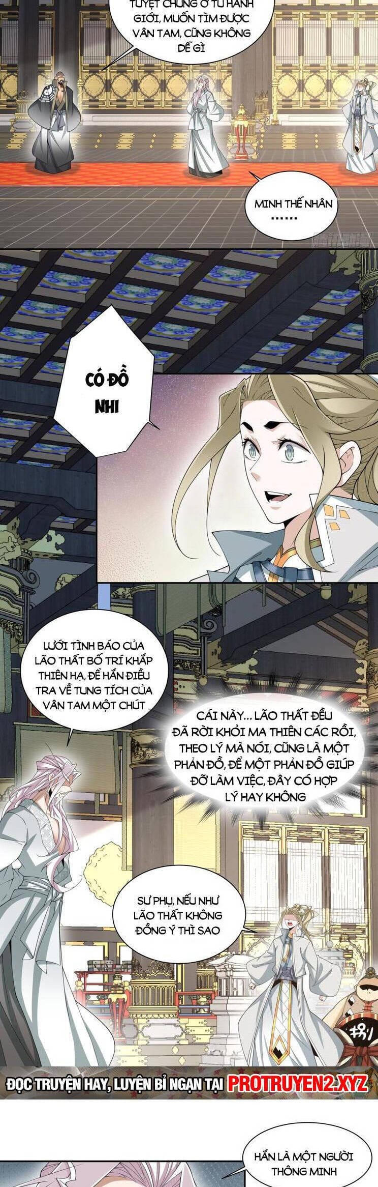 Truyện Tranh Đồ Đệ Của Ta Đều Là Đại Phản Phái trang 4