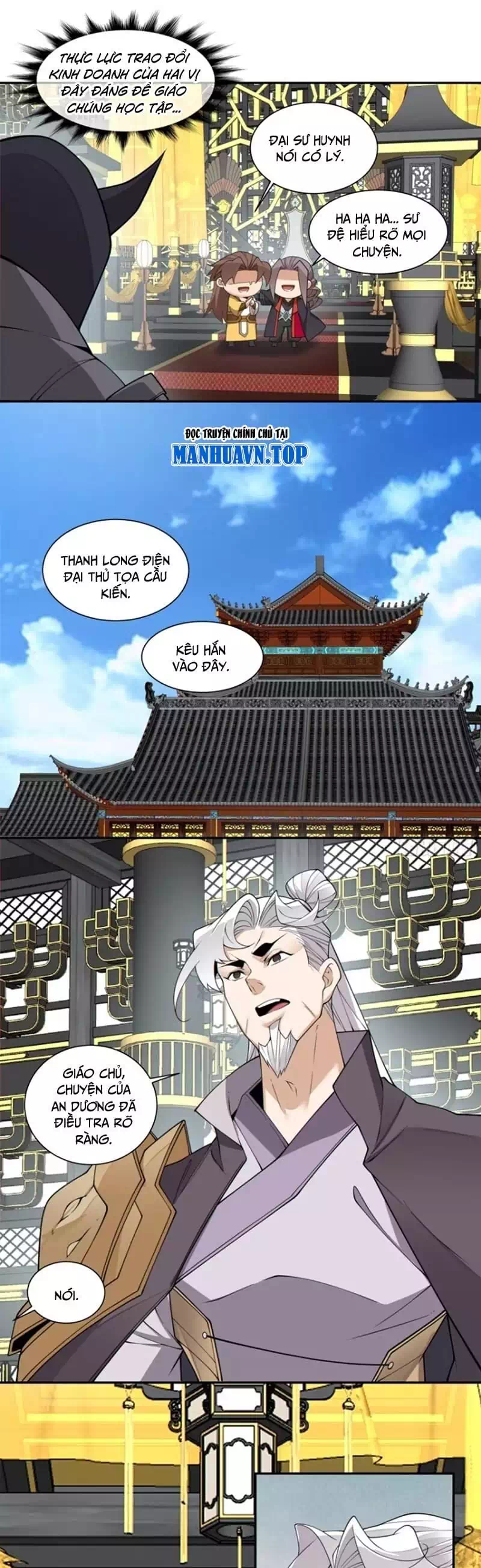 Truyện Tranh Đồ Đệ Của Ta Đều Là Đại Phản Phái trang 4