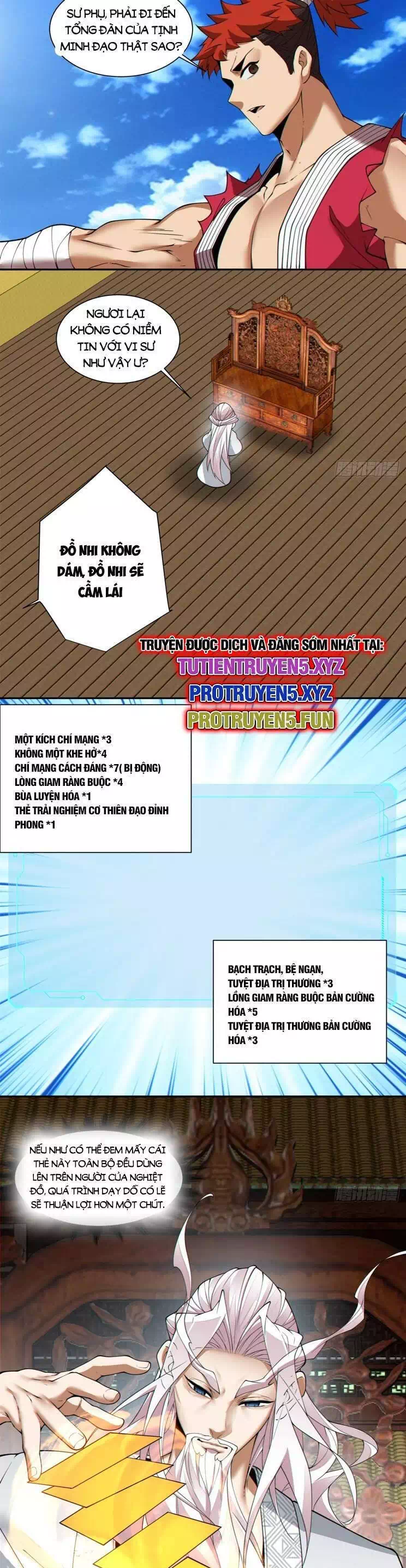 Truyện Tranh Đồ Đệ Của Ta Đều Là Đại Phản Phái trang 4