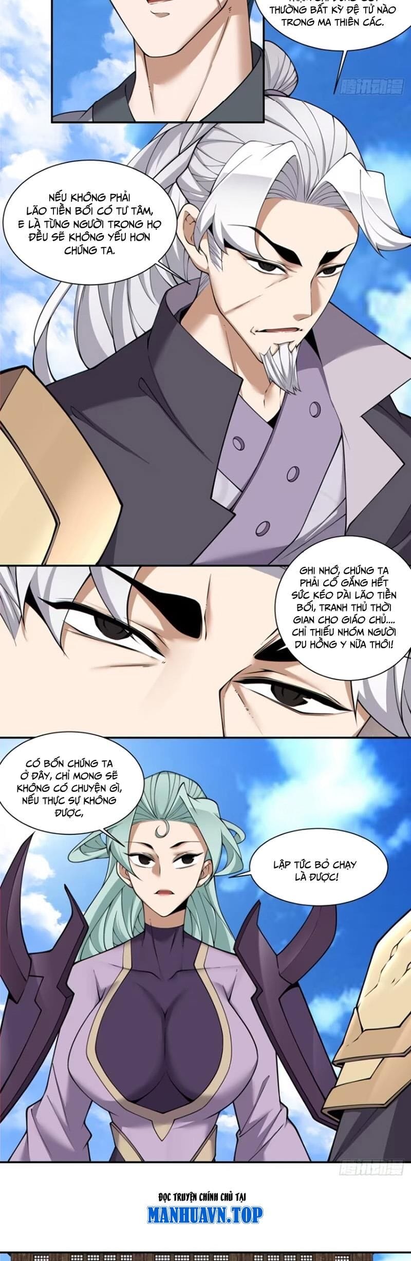 Truyện Tranh Đồ Đệ Của Ta Đều Là Đại Phản Phái trang 4