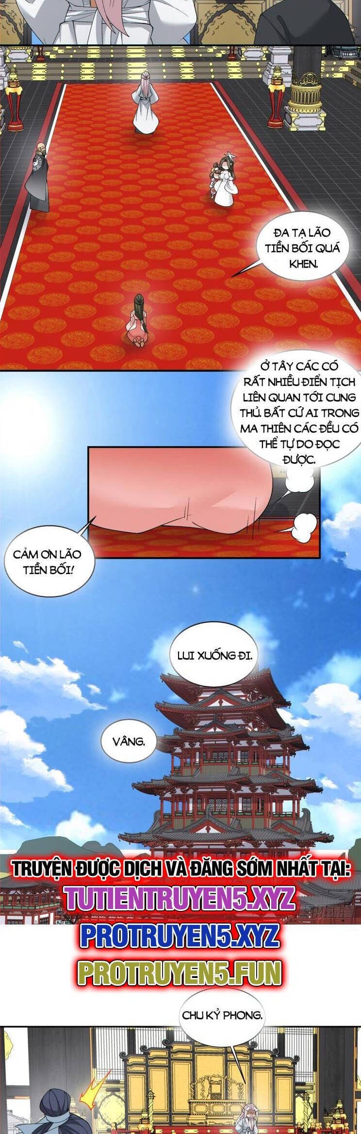 Truyện Tranh Đồ Đệ Của Ta Đều Là Đại Phản Phái trang 4