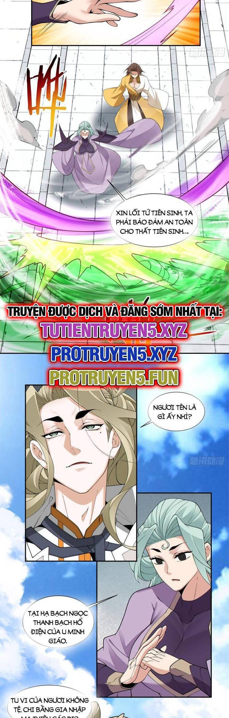 Truyện Tranh Đồ Đệ Của Ta Đều Là Đại Phản Phái trang 4