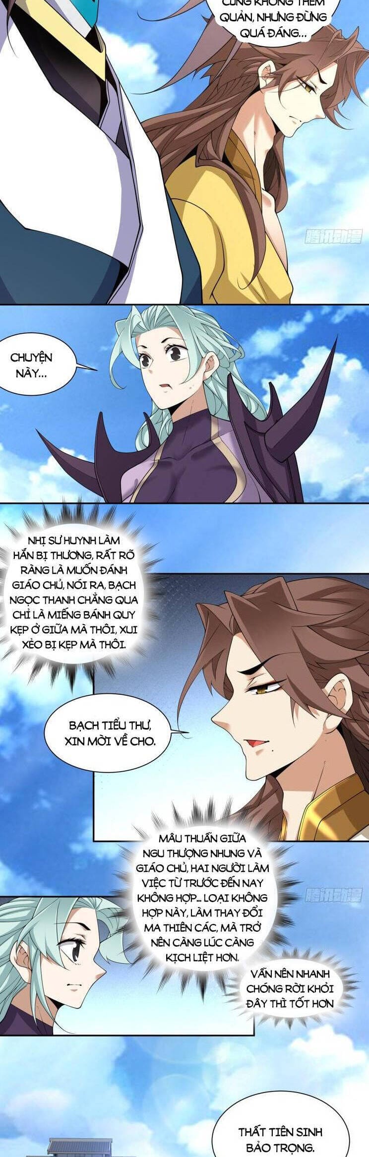 Truyện Tranh Đồ Đệ Của Ta Đều Là Đại Phản Phái trang 4