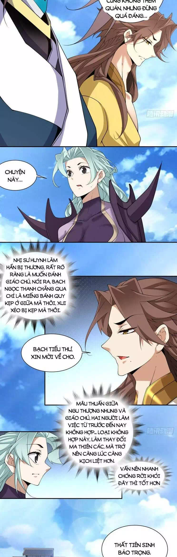 Truyện Tranh Đồ Đệ Của Ta Đều Là Đại Phản Phái trang 4